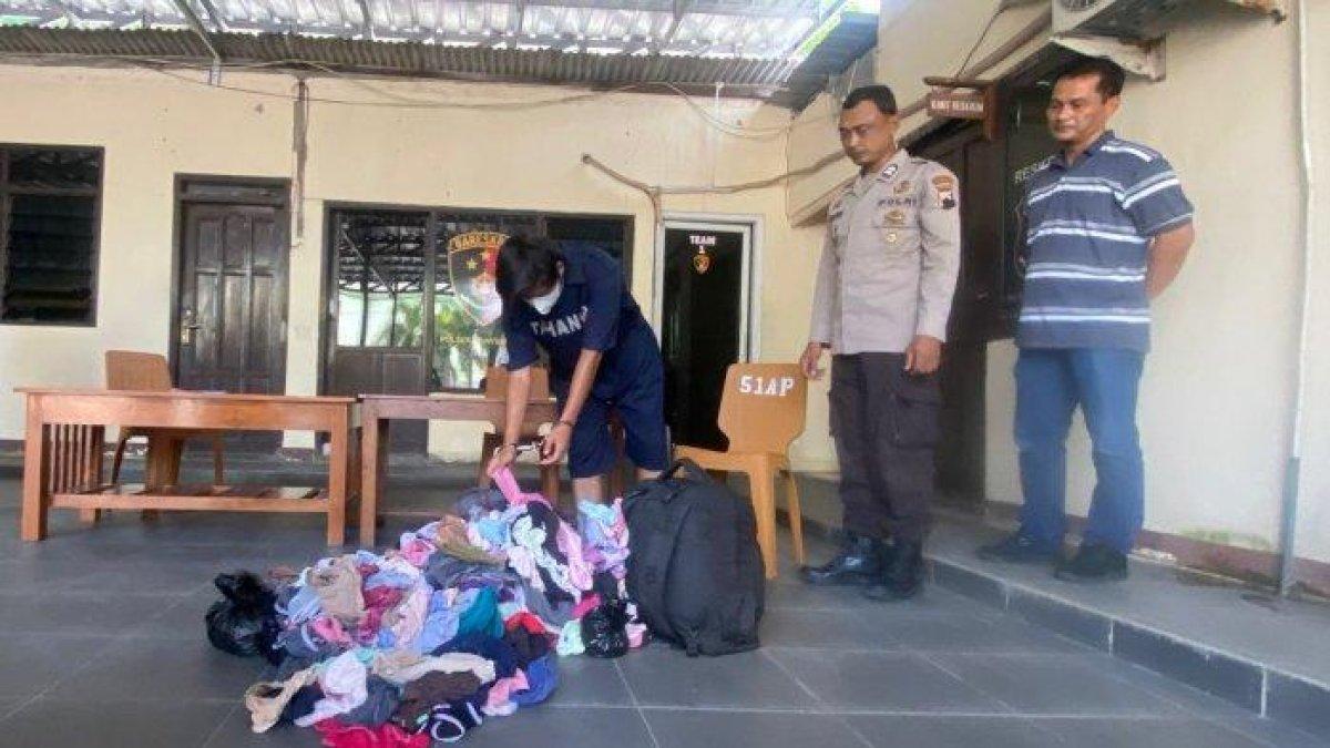 Penjual siomay asal Bandung diamankan beserta 675 celana dalam hasil curian di kos Banyumanik Semarang