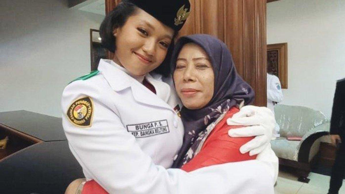 Perjuangan Bunga menjadi Paskibraka 2023