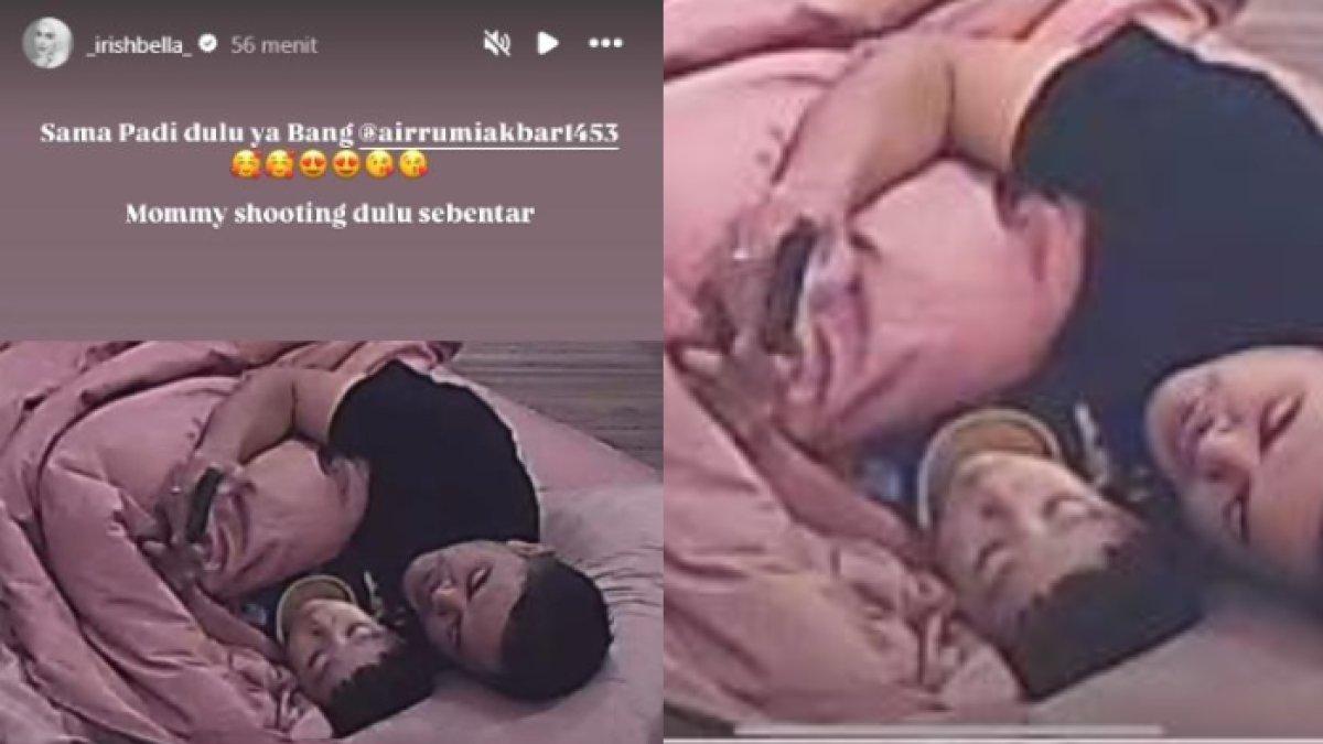 Perlakuan Haldy Sabri pada Air Rumi saat Irish Bella syuting