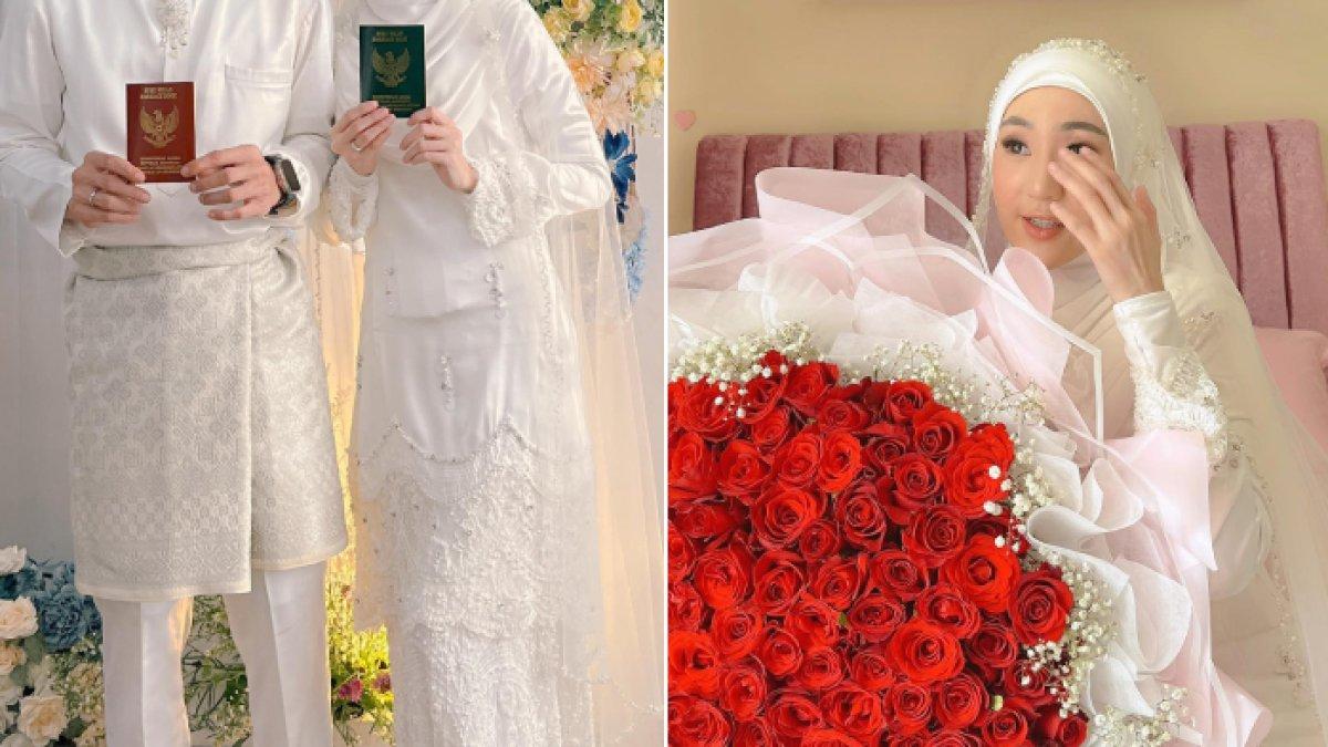 Pernikahan Larissa Chou dengan Ikram Rosadi