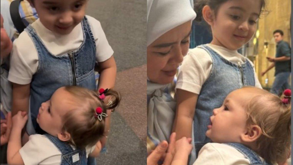 Pertemuan Baby Kamari dan Guzelim Aracelli Ali Syakib
