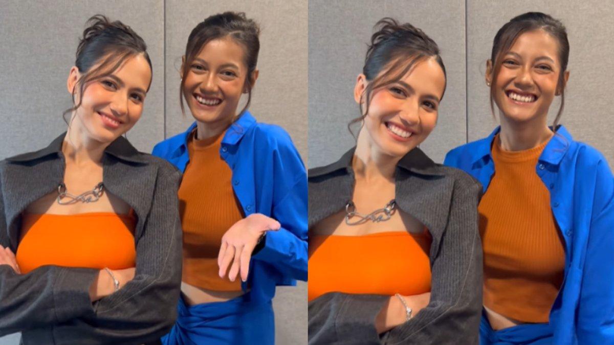 Pertemuan Pevita Pearce dan Klaudia Krish