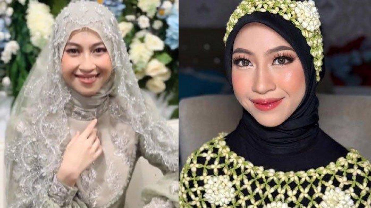 Pesona Adiba Khanza saat gelar acara pengajian dan siraman jelang menikah