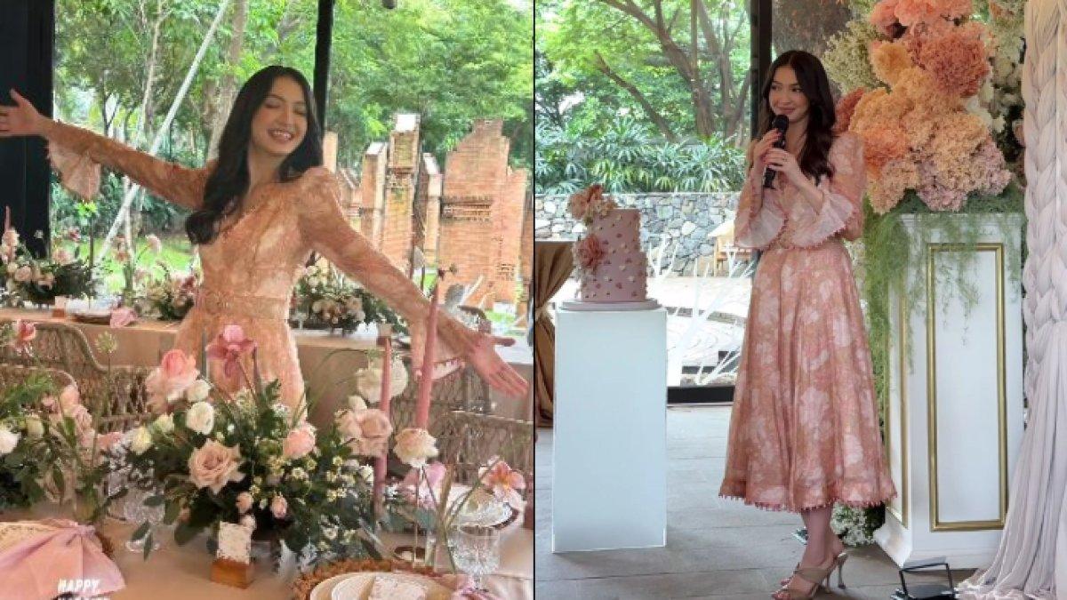 Pesona Raline Shah di momen perayaan ulang tahunnya yang ke-39