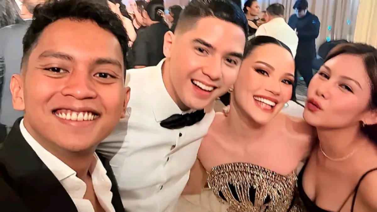 PACAR BARU VANESHA - Pesona Zhafran Rahmadi, pembalap muda digandeng Vanesha Prescilla di nikahan Al Ghazali-Alyssa. Ternyata mantan kekasih Aaliyah Massaid.