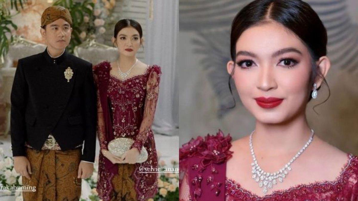 SELVI ANANDA KONDANGAN BARENG GIBRAN RAKABUMING - Pesona dan keanggunan Selvi Ananda sukses mencuri perhatian. Banyak yang dibuat terkesima dan bahkan pangling melihat kecantikannya di acara tersebut.