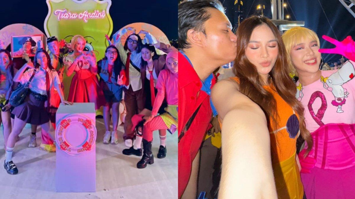 Pesta ultah Tiara Andini dihadiri alumni Indonesian Idol