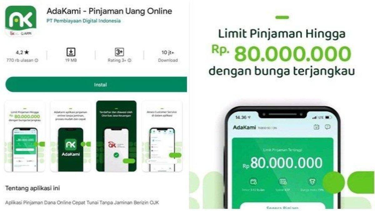 Pinjaman online atau pinjol AdaKami.