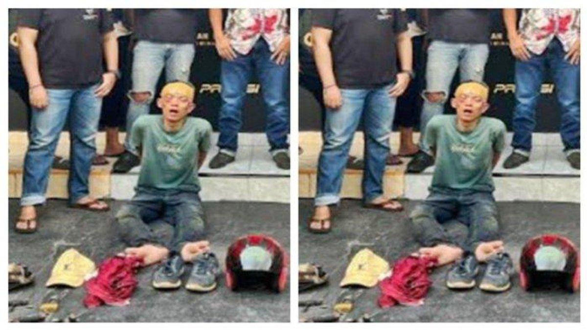Polisi Sampai Lepaskan Tembakan dan Tabrak Pencuri Motor yang Sudah 38 Kali Beraksi di Lubuklinggau.