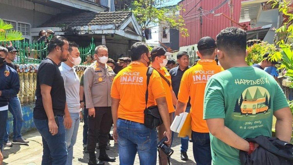 Polisi saat berada