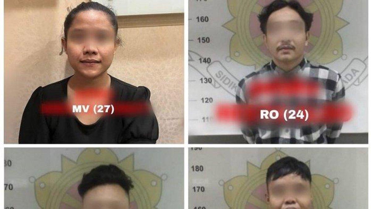 Polsek Tamansari, Jakarta Barat, berhasil menangkap komplotan PSK online yang kerap memeras calon pelanggan pria hidung belang.