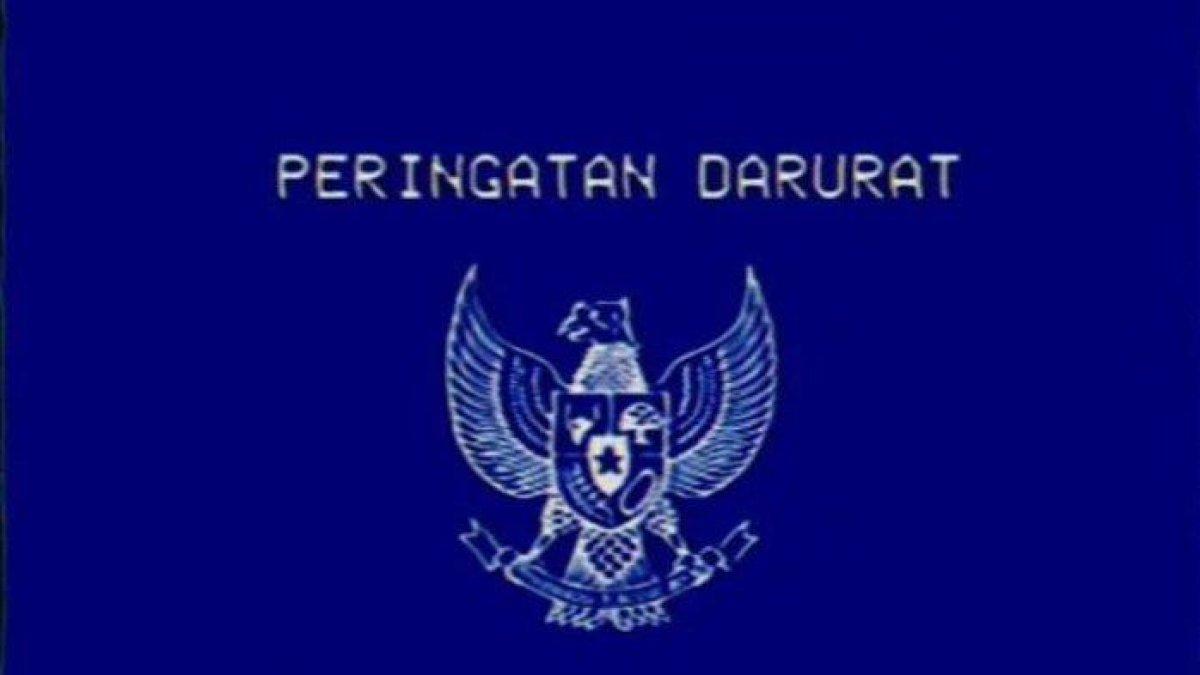 Poster Peringatan Darurat.