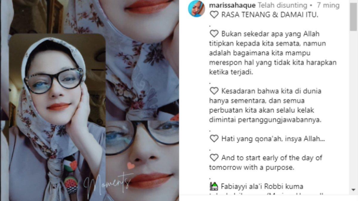 Postingan Marissa Haque tentang kematian (2)