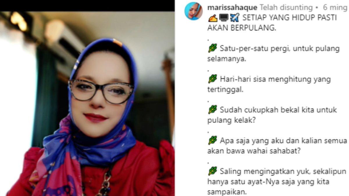 Postingan Marissa Haque tentang kematian (3)