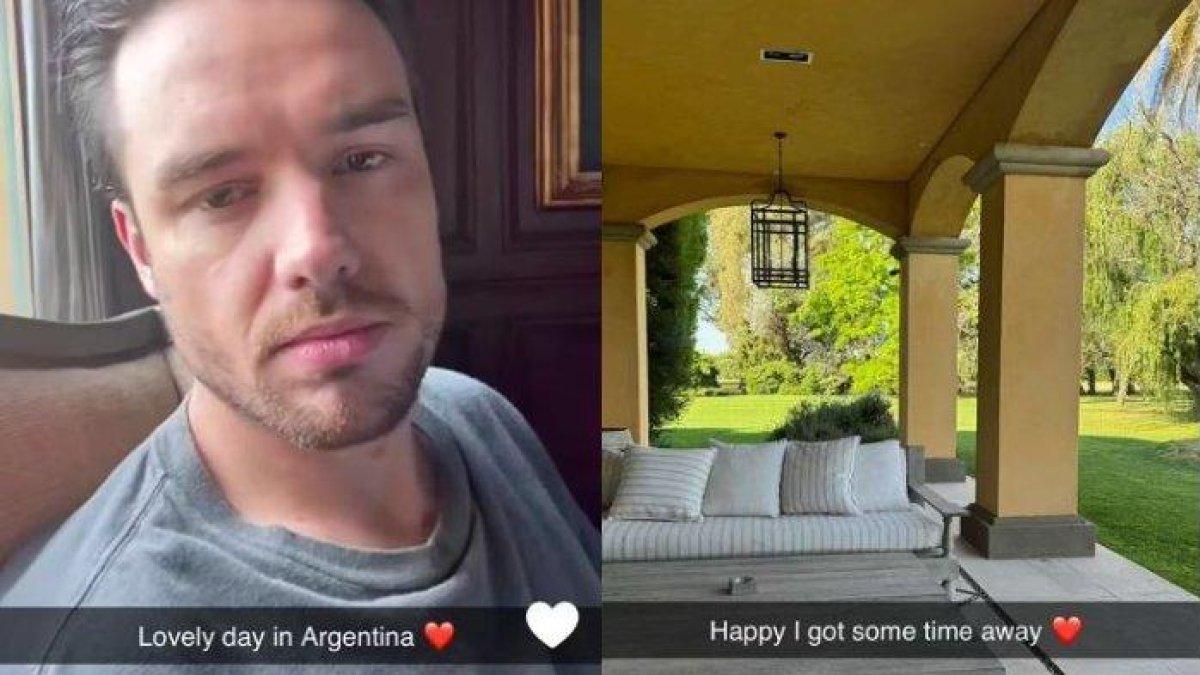 Postingan Terakhir Liam Payne di Snapchat.