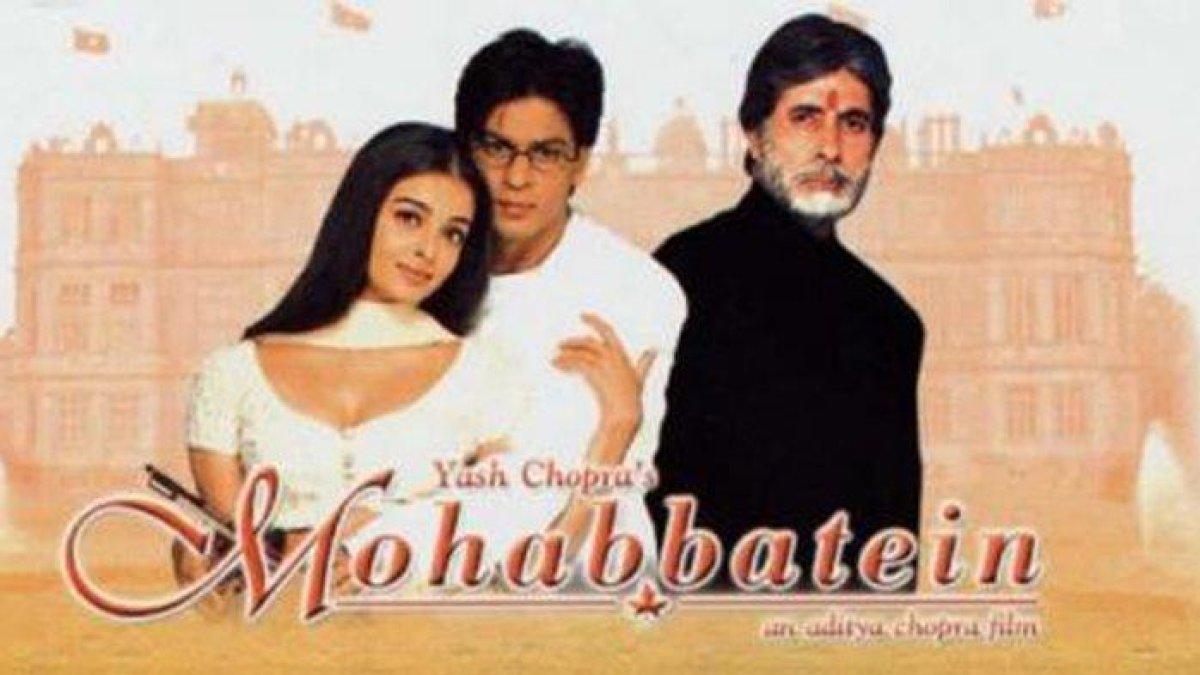 Potret Aishwarya Rai film Mohabbatein