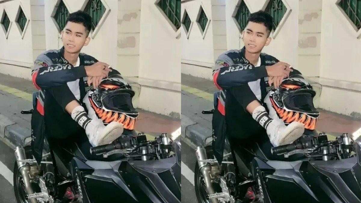 Potret Alif Cepmek kece naik moge