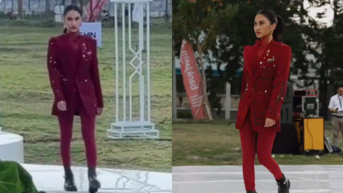 Potret Azizah Salsha catwalk, gaya berjalannya dinyinyiri