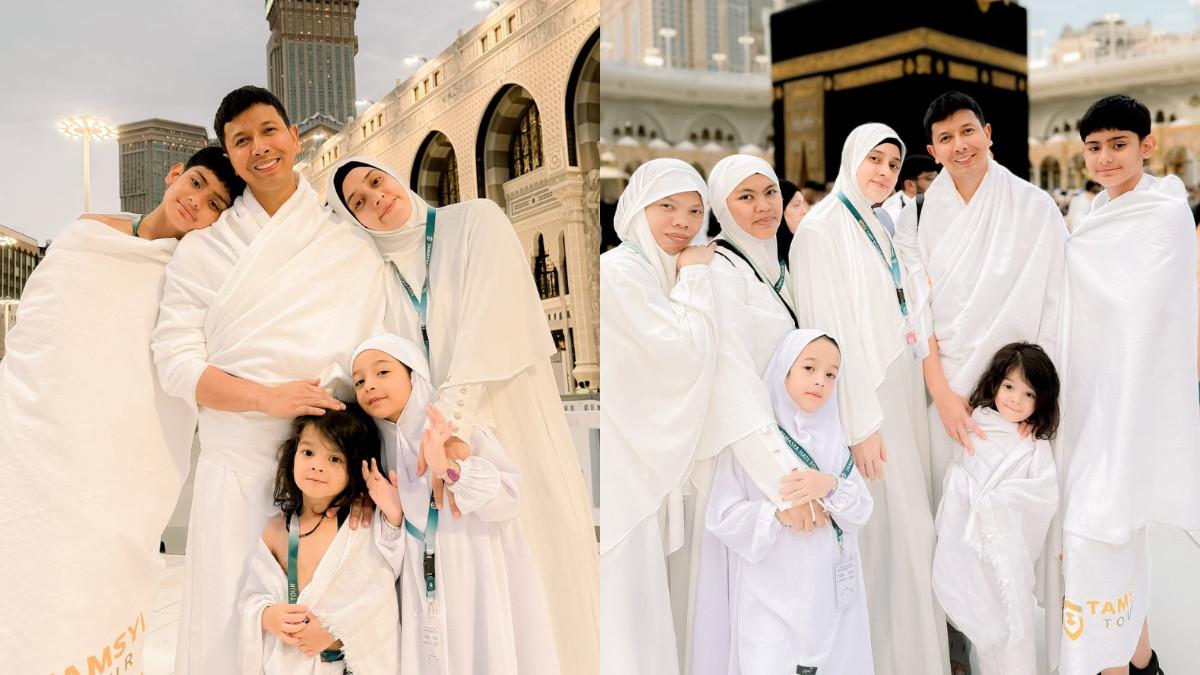 Fairuz A. Rafiq dan Sonny Septian Rayakan Umrah Bersama Anak-anak dan Pengasuh: Momen Haru di Tanah Suci!