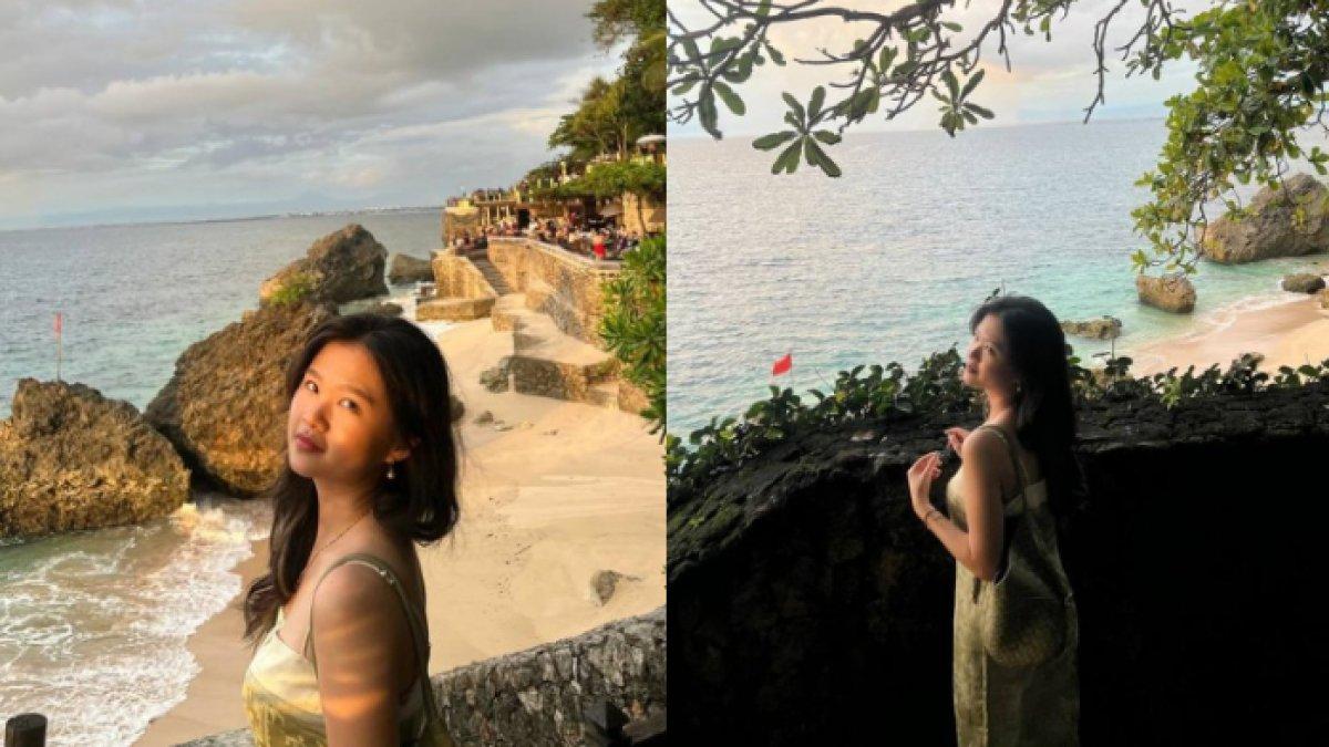 Potret Felicia Tissue liburan ke Bali