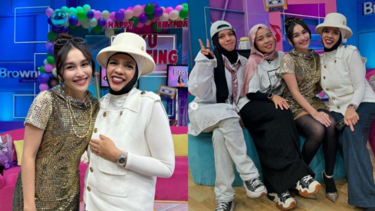 Potret Geni Faruk ketika diundang ke acara tv