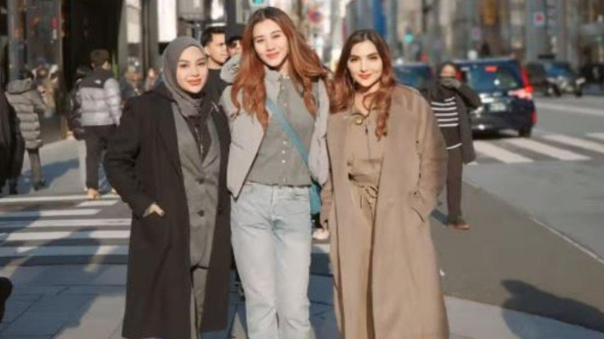 Potret Keluarga Atta, Thariq dan Anang di Jepang