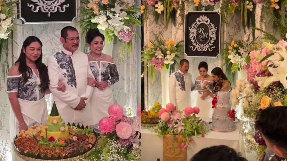 Potret Mayangsari dan Bambang Trihatmodjo rayakan ulang tahun pernikahan ke-25.
