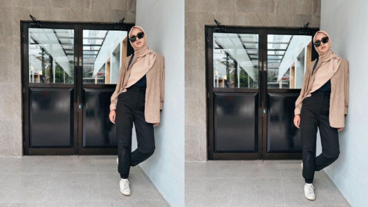Potret Paula Verhoeven saat tampil kasual