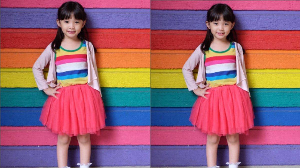 Potret Sybil saat berumur 6 tahun
