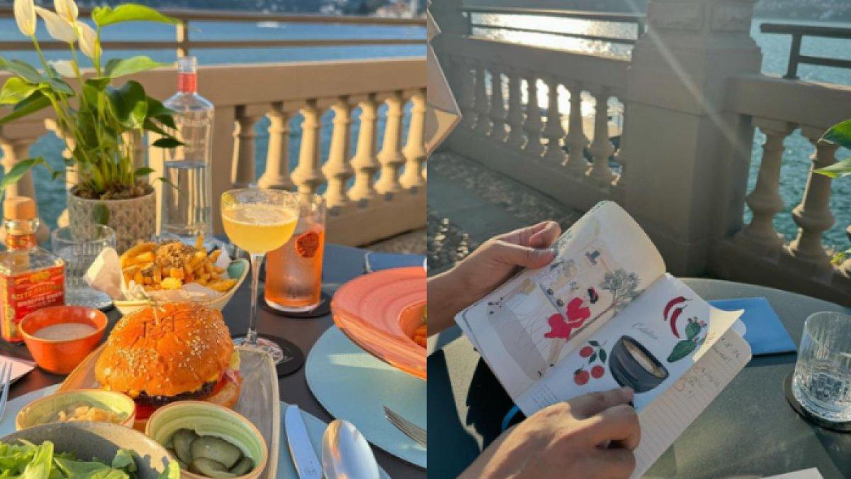 Potret Tyna Dwi Jayanti dan Rama Datau saat makan bersama