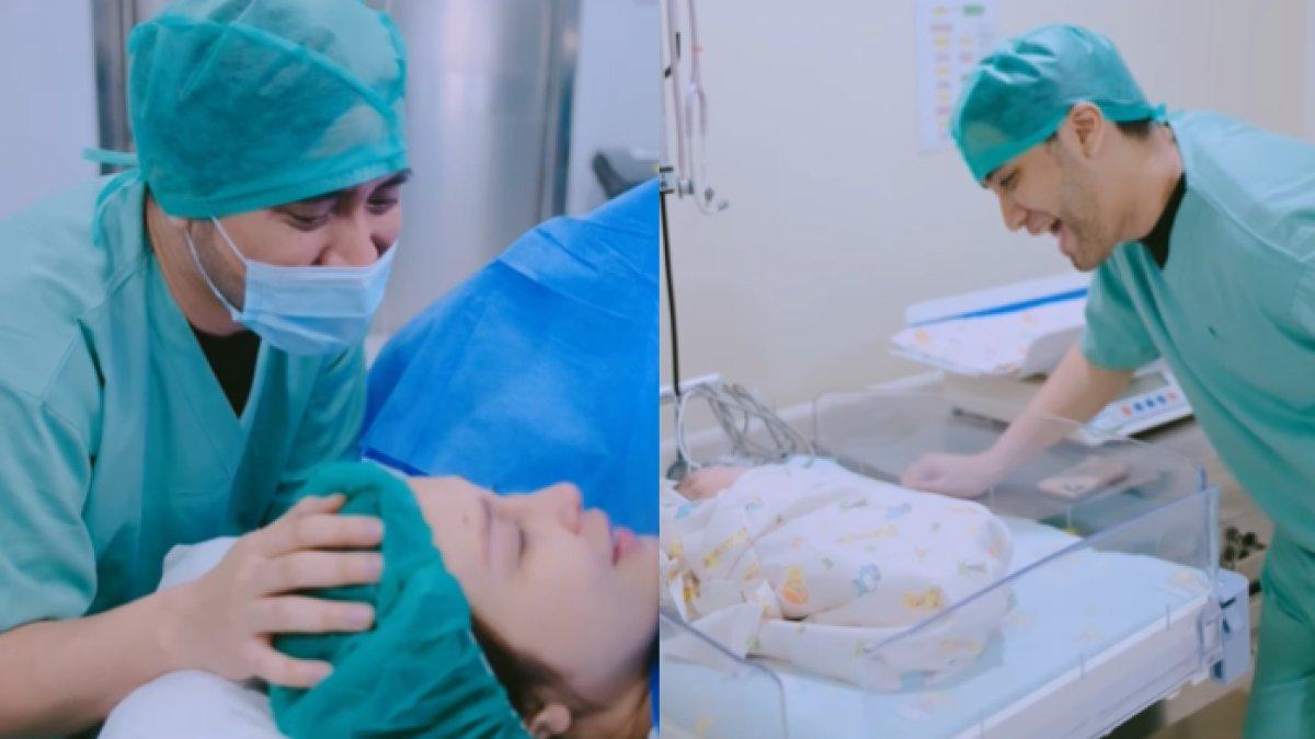 Potret Vicy Melanie saat menjalani operasi caesar