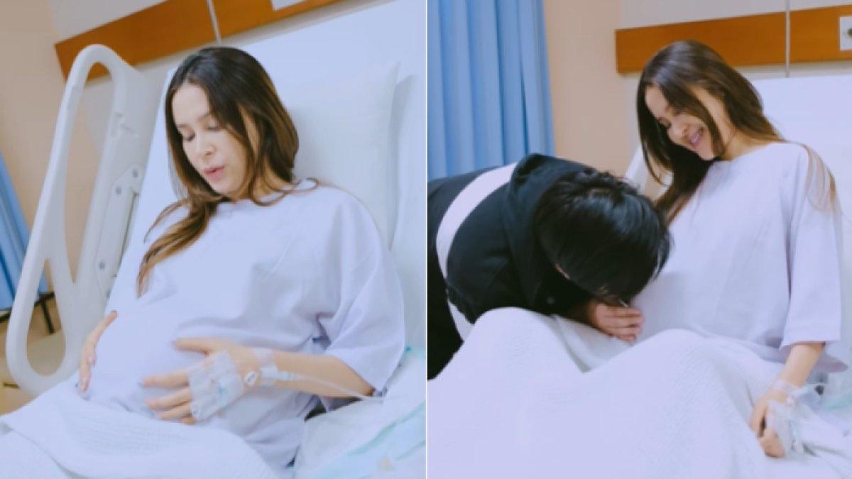 Potret Vicy Melanie sebelum melahirkan