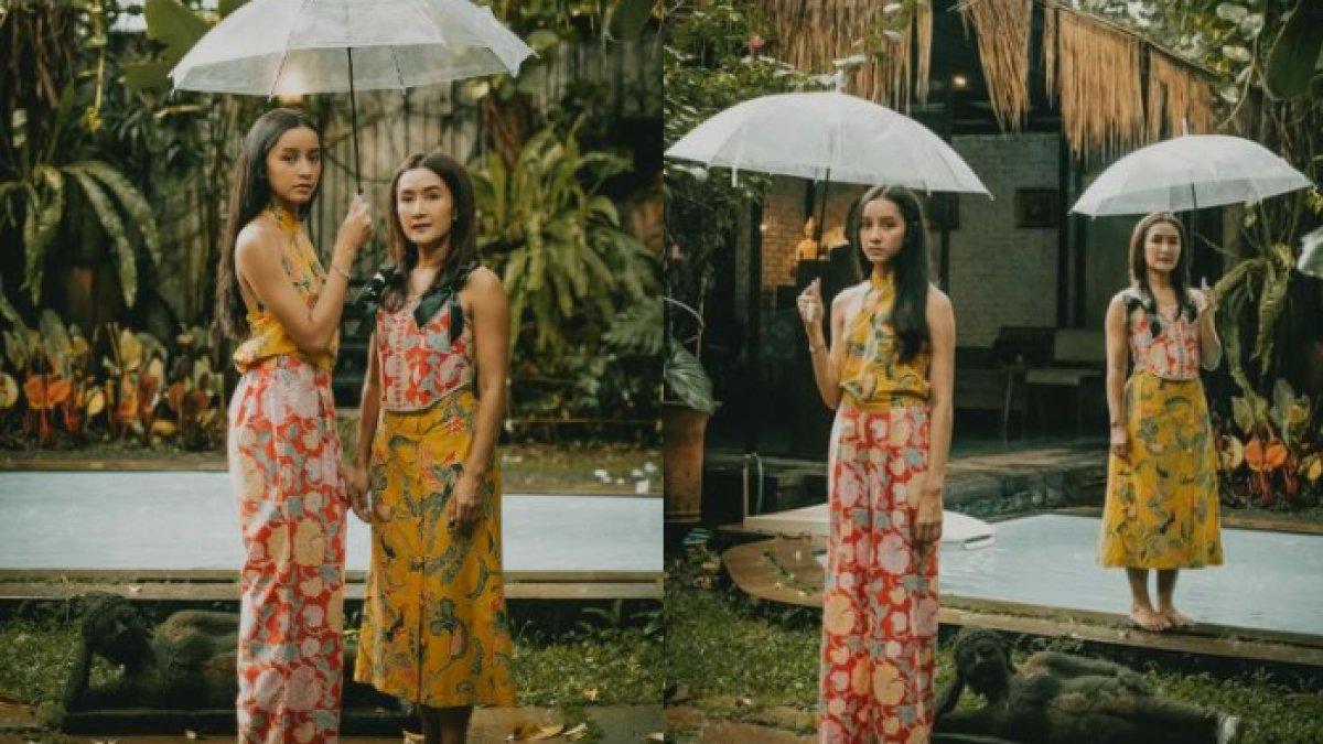 Potret Widuri bersama ibunya, Widi Mulia