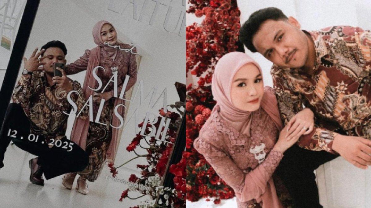 Potret acara lamaran Salma Salsabil dan Dimansyah Laitupa