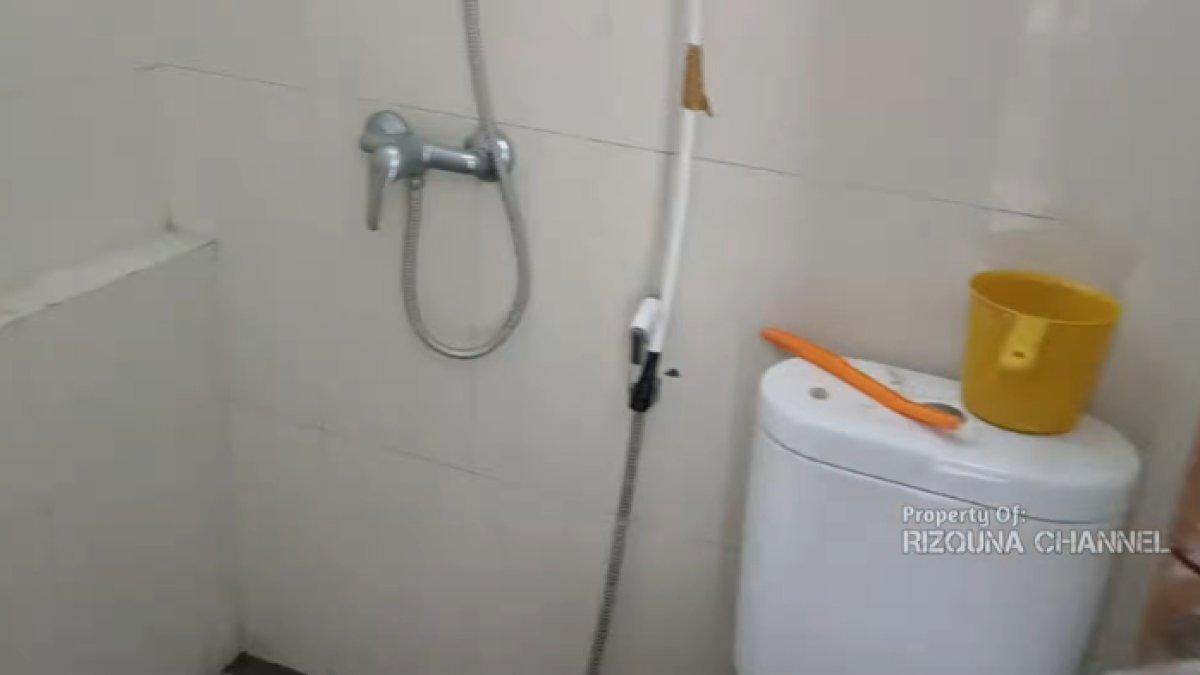 Potret kamar mandi di rumah Olga Syahputra