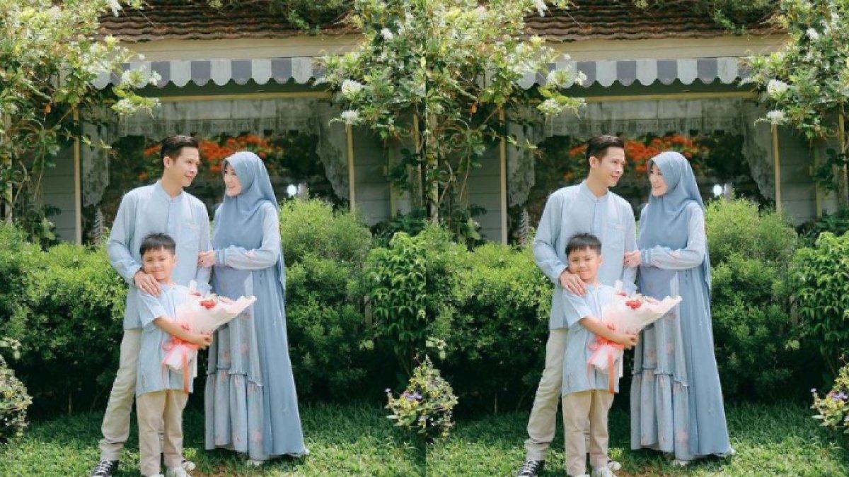 Potret keharmonisan keluarga kecil Larissa Chou