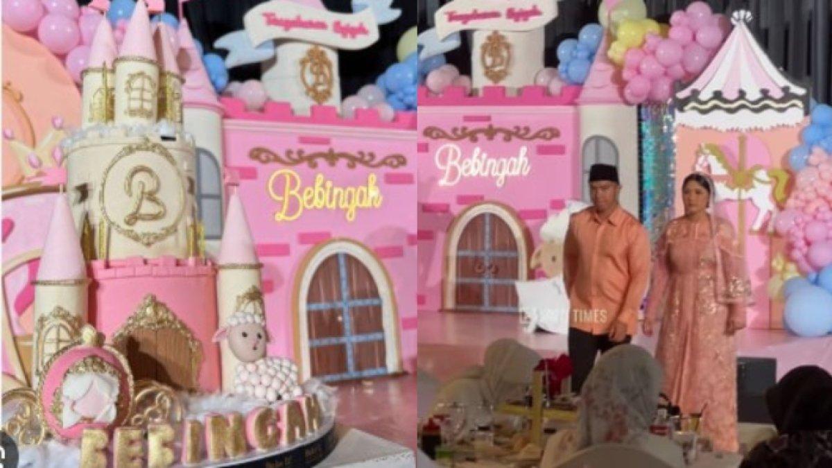 Potret kemeriahan akikah Bebingah, putri Erina Gudono dan Kaesang Pangarep