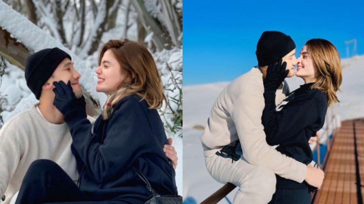 Potret kemesraan Hilda Vitria Khan dan Ricky Djauhari