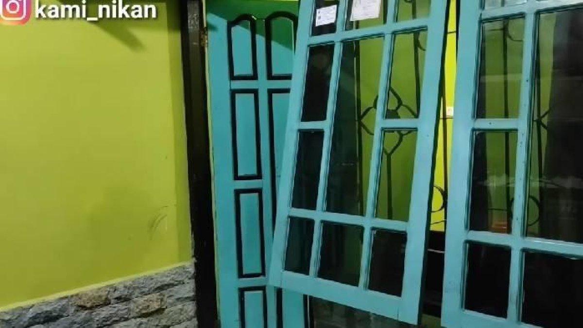 Potret kontrakan yang ditinggali pasangan penjual ikan dan bule asal Rusia