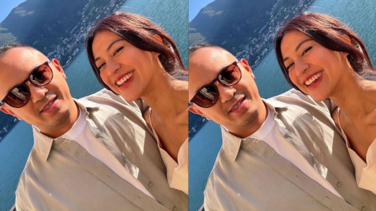 Potret mesra Tyna Dwi Jayanti dan Rama Datau