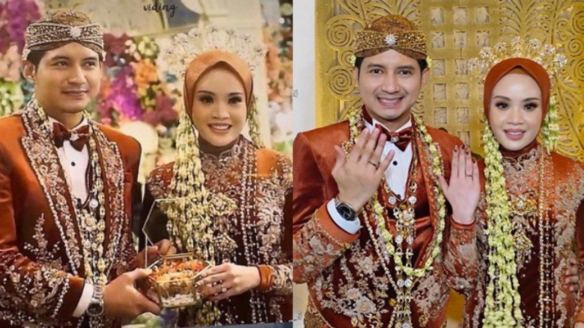 Potret pernikahan Chand Kelvin dan Dea Sahirah.