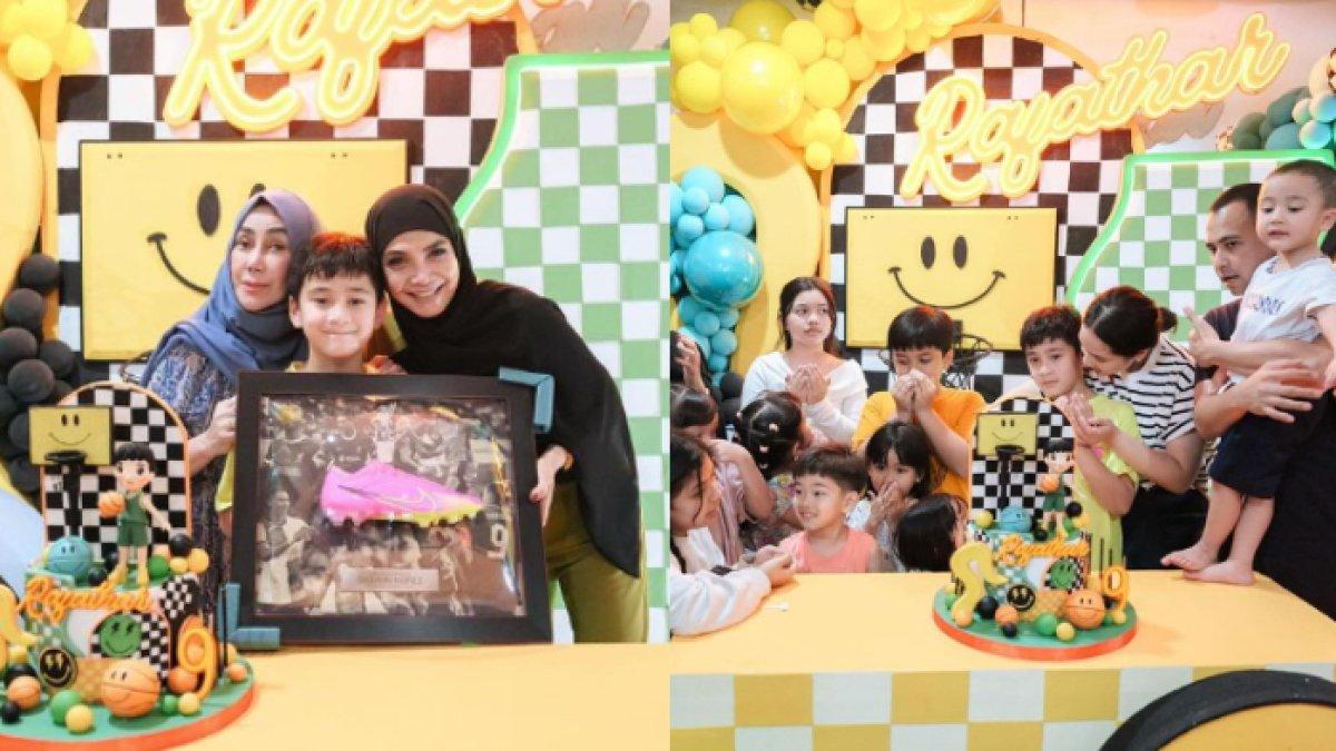 Potret pesta ultah Rafathar