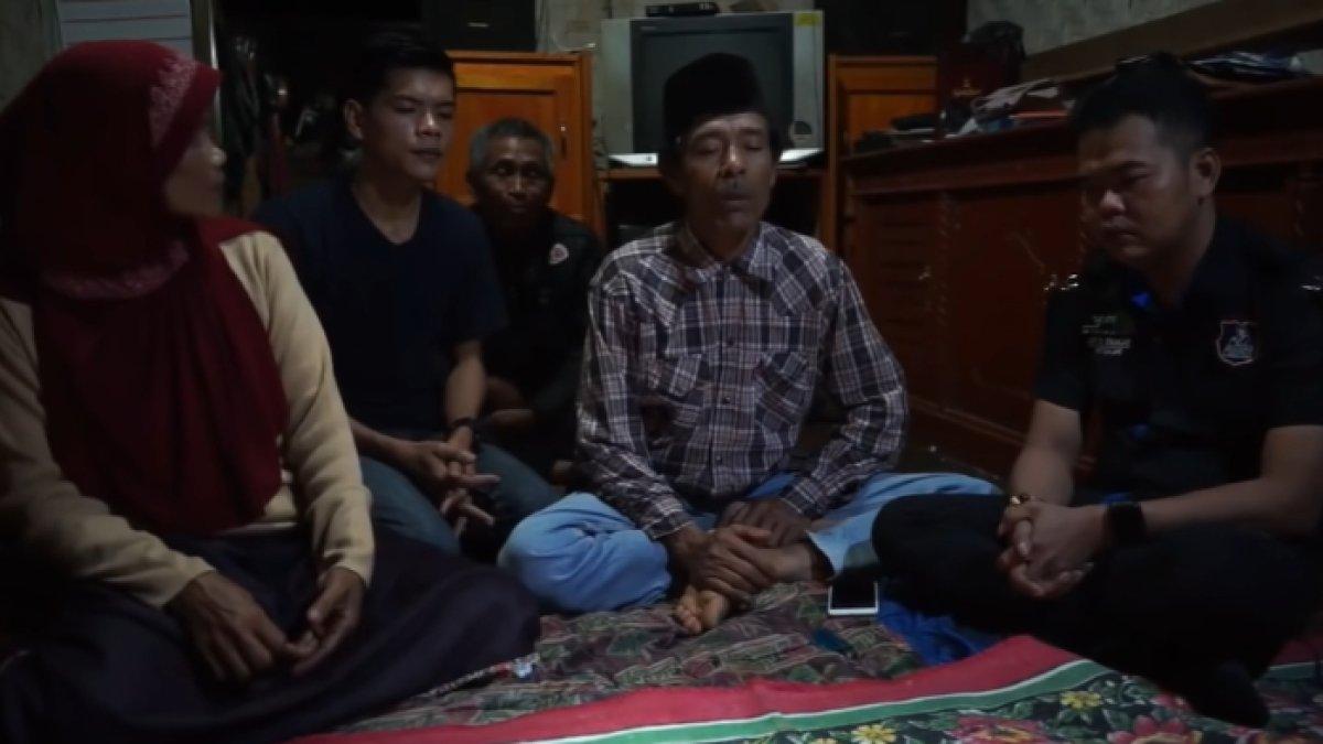 Potret ruang keluarga di rumah Melly Lee