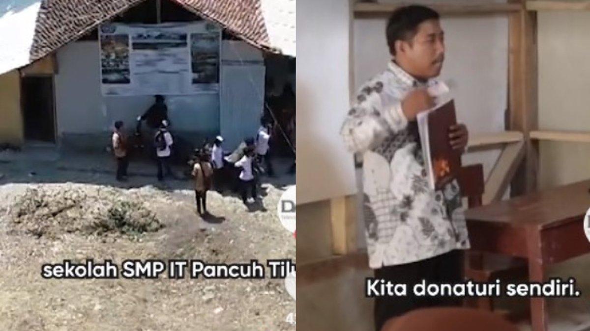 Potret sekolah grasti yang dibangun Ahmad Jamaludin
