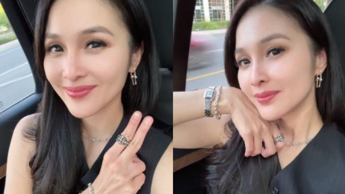 Potret terbaru Sandra Dewi