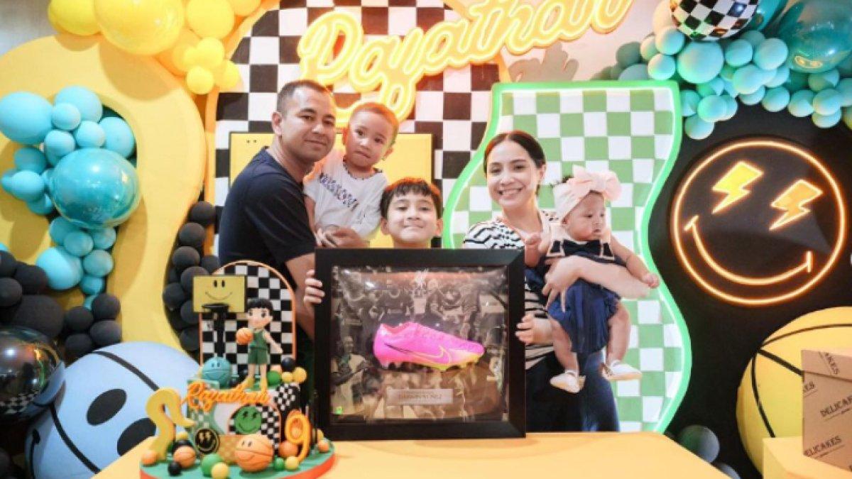 Potret ulang tahun Rafathar