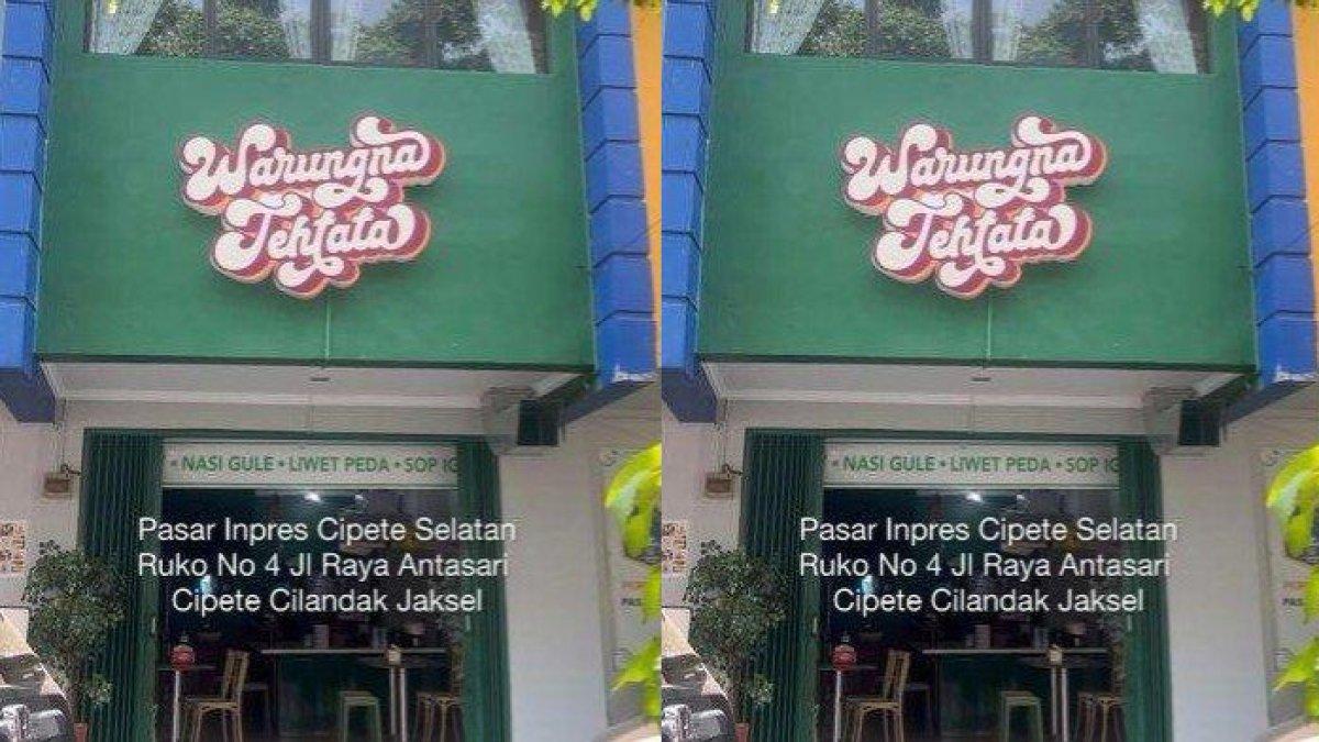 Potret warung makan sederhana milik Tata Janeeta