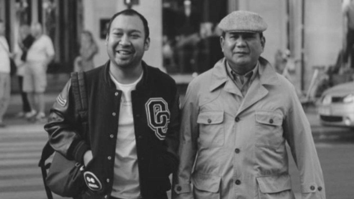 Prabowo mengunggah foto bersama Didit ke Instagram disertai ucapan ulang tahun