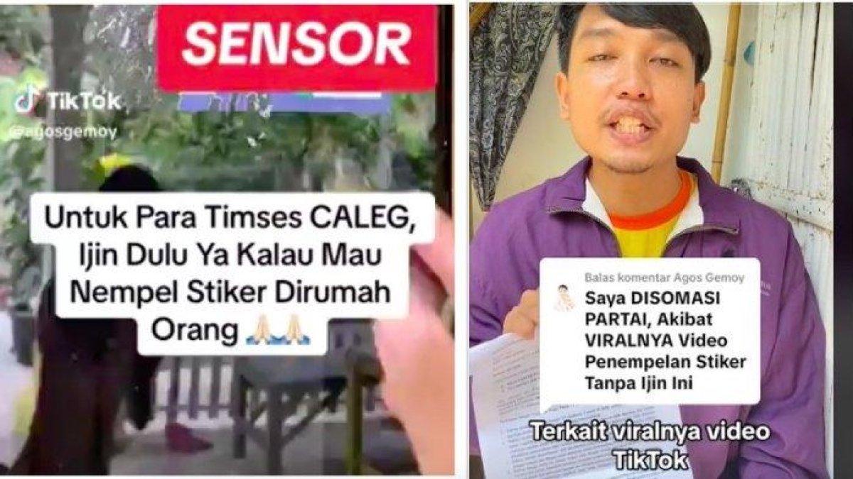 Pria Lumajang disomasi timses karena copot stiker caleg yang ditempel di rumahnya