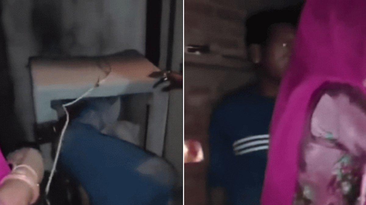 Pria di India nekat bersembunyi di dalam kipas AC demi bisa temui pacarnya.